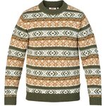 Fjällräven Övik Folk Knit Sweater Deep Forest (662)