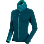 Mammut Aconcagua Pro ML Hooded Jacket Women Teal - Atoll Melange