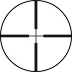 Leupold VX-I 2-7 x 33 Fin Custom Heavy Duplex