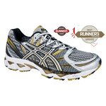 Asics Gel-Nimbus 12  male White/Black/Gold