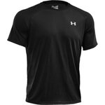 Under Armour Tech Short Sleeve Tee Black (001) / White