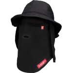 Airhole Bucket Tech Hat Black