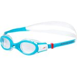 Speedo Futura Biofuse Flexiseal Junior uimalasit White/Turquoise/Clear