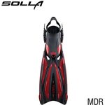 Tusa Solla Metallic Dark Red