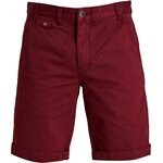 Barbour Neuston Twill Shorts Dark Raspberry