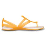 Crocs Adrina Strappy Sandal Grapefruit / Oyster