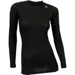 Aclima LightWool Shirt Crew Neck Women Jet Black