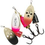 Blue Fox Vibrax Lippa setti Flake 02 kit (GBRF, GRBF, PCCB)