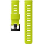 Suunto 24 mm Dive 1 -silikoniranneke Lime Black