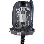 Mares Single Backmount Set Silver Knight