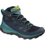 Salomon OUTline Mid GTX Womens Navy Blaze/Hydro