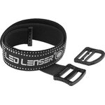 Led Lenser SEO kumitettu, heijastava panta kypärille Harmaa