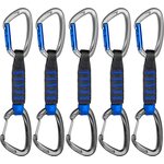 Mammut 5er Pack Crag Express Sets Straight Gate/Wire Gate 10cm Silver-Phantom