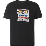 Oakley Sunglass Print Tee Dark Grey Heather