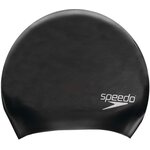 Speedo Long Hair Cap uimalakki Black