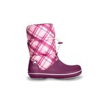 Crocs Crocband Winter Boot Plaid Womens Luumu/Valkoinen