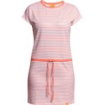 IQ UV T-Dress Stripes Women Casual & Outdoor Aperol-White