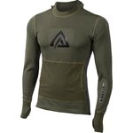 Aclima WarmWool Hood Sweater Mens (2022) Olive Night/Marengo