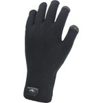 Sealskinz Waterproof All Weather Ultra Grip Knitted Glove Black