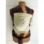 Hug-a-bub Baby sling Chocolate-Silver Green