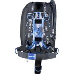 Mares Single Backmount Set Blue Battle