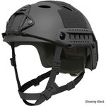 Ops-Core Fast Carbon High Cut Helmet Black