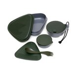 Light My Fire MealKit ruokailuvälinesarja Tummanvihreä