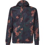 Oakley Enhance Mobility Fleece Jacket Green Print