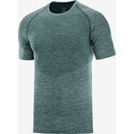 Salomon Allroad Seamless SS Tee M Green/Heather