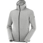 Salomon Sight Hoodie Mens Medium Grey / Heather