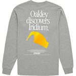 Oakley Heritage LS Tee New Granite Heather