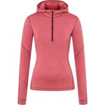 Black Diamond Solution 150 Merino Baselayer 1/4 Zip Hoody Womens Wild Rose