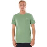 Rip Curl Salt Water Culture Pocket Tee Frost