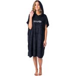 Rip Curl Surf Ess Hooded Towel Black