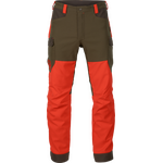 Härkila Wildboar Pro Trousers Orange Blaze/Willow Green