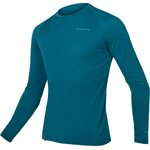 Endura BaaBaa Blend L/S Base Layer Mens Kingfisher