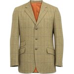 Alan Paine Combrook Mens Tweed Blazer - Classic Fit Elm