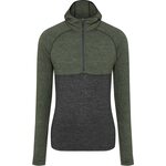 Black Diamond Solution 150 Merino Baselayer Half Zip Hoody Mens Black-Cypress