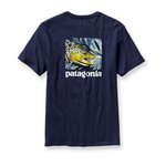 Patagonia World Trout Catch T-shirt Blue