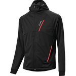 Löffler Hooded Jacket Worldcup Windstopper Light Mens Black / Red (995)