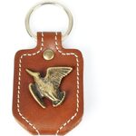 Sporfabric Lether Key Tag Woodcock