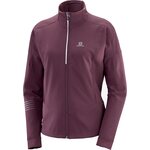 Salomon Lightning Warm Softshell Jacket Womens Wine Tasting