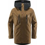 Haglöfs Elation GTX Jacket Women Teak Brown/True Black