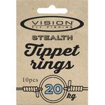 Vision Tippet Rings 10pcs Large 20kg