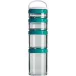 BlenderBottle GoStak Starter 4 Pak Teal