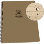 Rite in the Rain Side Spiral Notebook 8.5" x 11" Tan