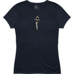 Magpul Women's Hula Girl Tri-Blend T-Shirt Navy