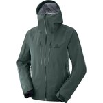 Salomon Icestar 3L Jacket Mens Green Gabbles