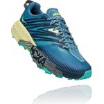 Hoka Speedgoat 4 Womens Provincial Blue/ Luminary Green