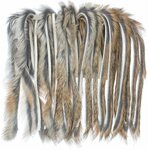 Wapsi Rabbit Half Skin Zonked Natural Brown